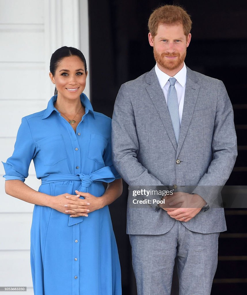 The Duke And Duchess Of Sussex Visit Tonga - Day 2