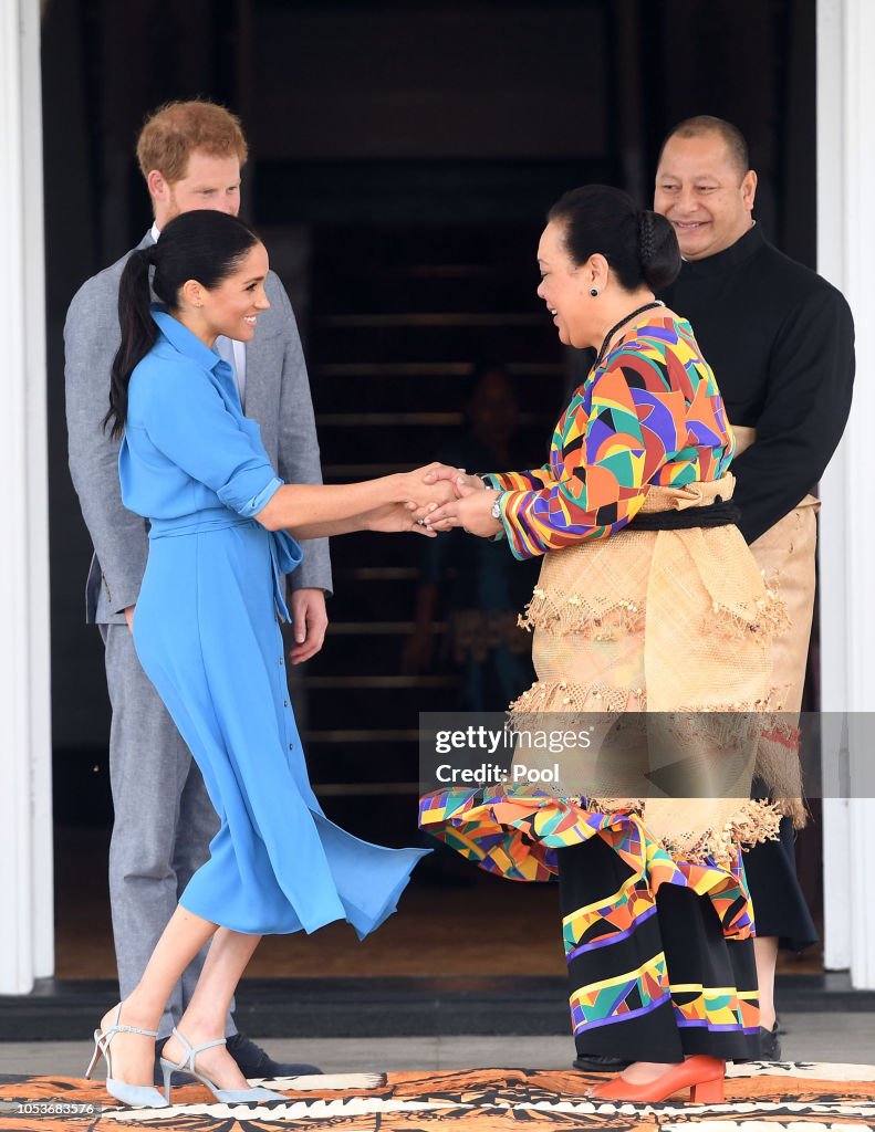 The Duke And Duchess Of Sussex Visit Tonga - Day 2