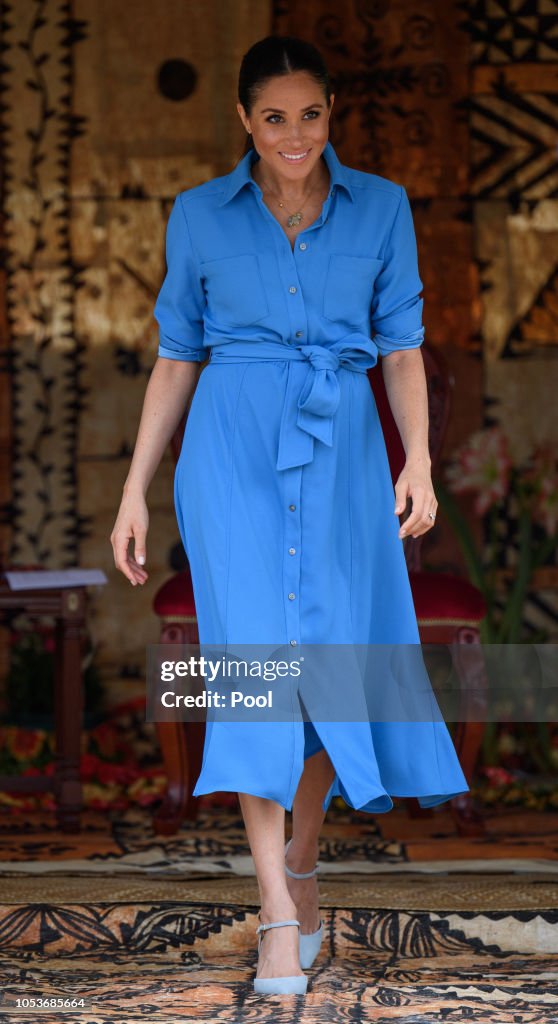 The Duke And Duchess Of Sussex Visit Tonga - Day 2