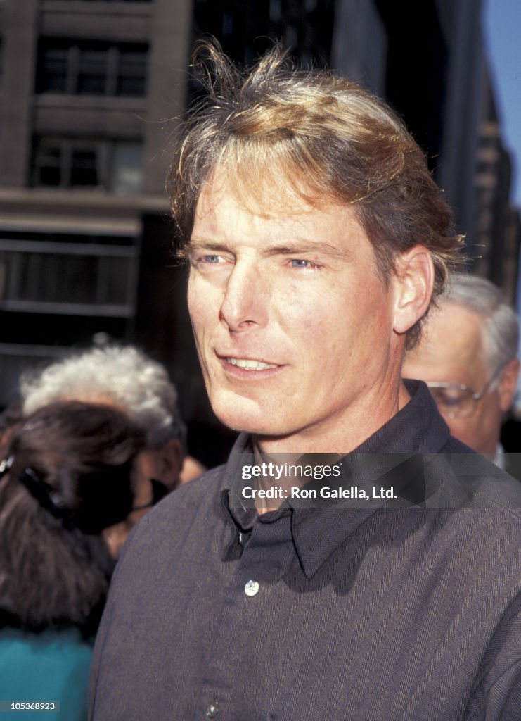 Christopher Reeve Kindness Christopher Reeve during
