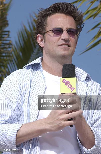 Matthew Perry during MTV 2004 Spring Break in Cancun at The City- MTV SpringBreak in Cancun, Mexico.