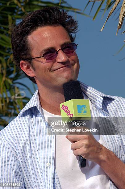 Matthew Perry during MTV Spring Break 2004 in Cancun, Mexico - Day 1 at "The City", Cancun in Cancun, Mexico.