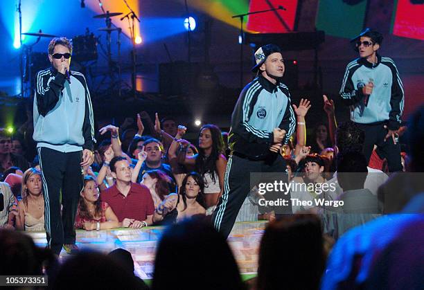 Beastie Boys during MTV Video Music Awards Latin America 2004 - Trade Handouts at Jackie Gleason Theater in Miami, Florida, United States.