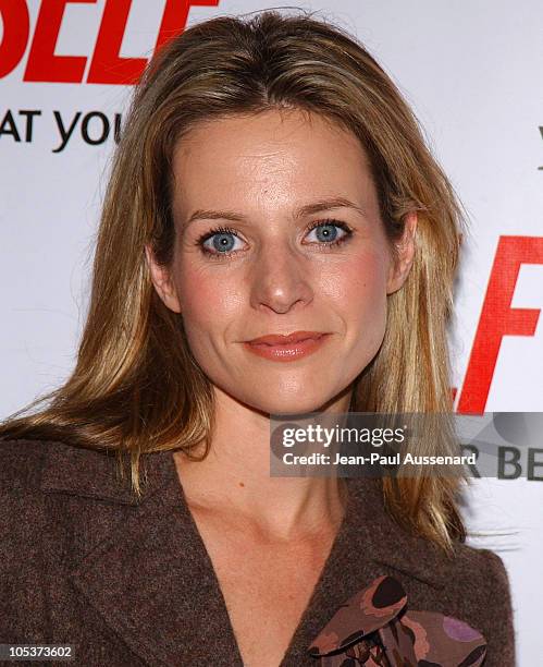 Jessalyn Gilsig during Hollywood Gets Healthy with Self Magazine - Arrivals at Fred Segal Beauty in Santa Monica, California, United States.