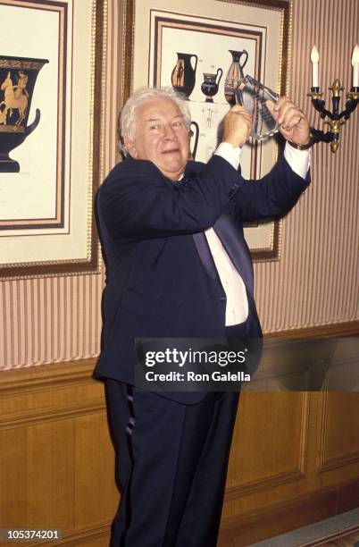 Sir Peter Ustinov during British Academy of Film and Television Britannia Awards at Beverly Wilshire Hotel in Beverly Hills, California, United...