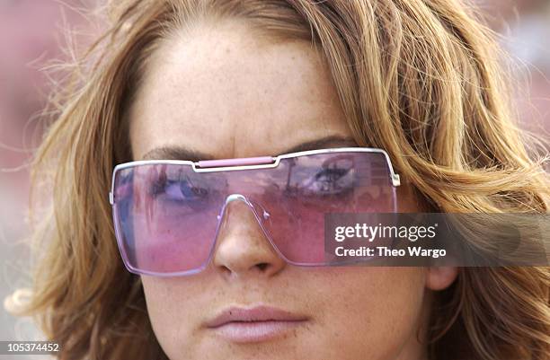 Lindsay Lohan during MTV 2004 Spring Break in Cancun at The City- MTV SpringBreak in Cancun, Mexico.