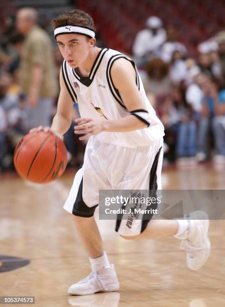 Frankie Muniz during Frankie Muniz HoopLA Celebrity Basketball Starlight Children's Foundation Benefit at Los Angeles Sports Arena in Los Angeles,...