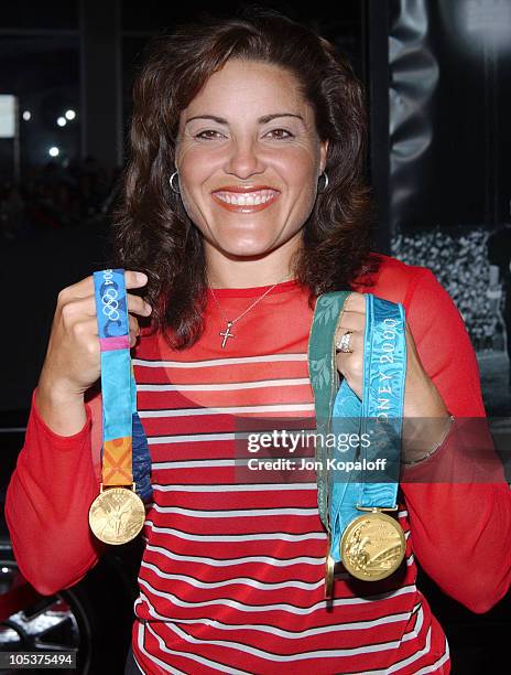 Lisa Fernandez, softball Olympic Gold Medalist during "Friday Night Lights" - World Premiere at Grauman's Chinese Theatre in Hollywood, California,...