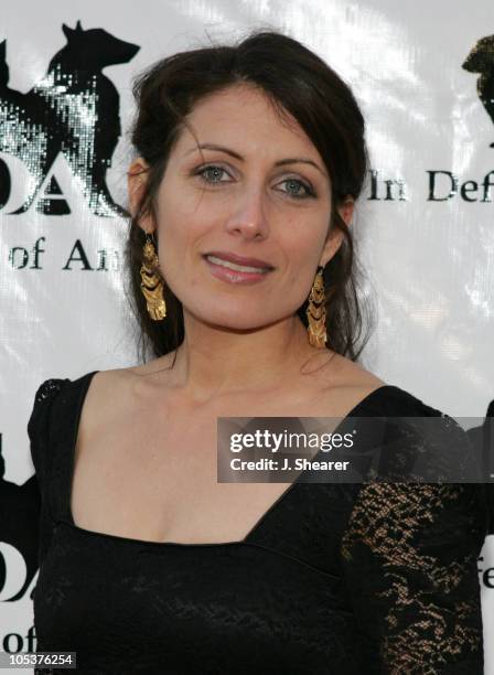 Lisa Edelstein during In Defense of Animals Hosts Second Annual Guardian Awards at Paramount Studios in Los Angeles, California, United States.