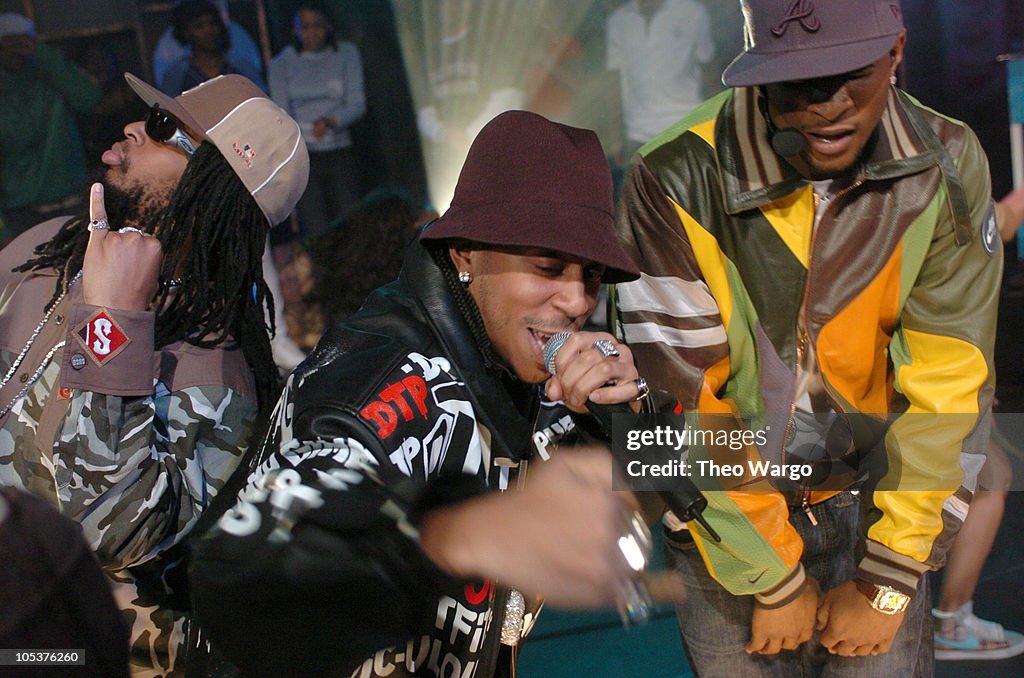 Usher, Ludacris and Lil' Jon Visit MTV's "TRL" - March 23, 2004