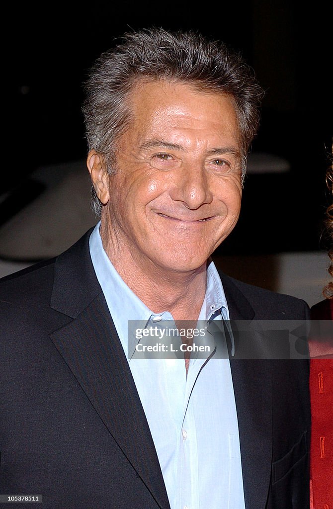 Dustin Hoffman during "Finding Neverland" Los Angeles Premiere - Red