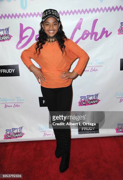Fancy" Nancy Fifita attends Dani Cohn's Music Video Release And Halloween Bash held at Los Angeles Center Studios on October 25, 2018 in Los Angeles,...