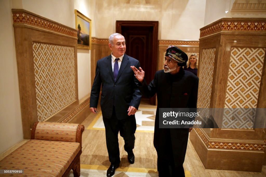 Israeli Prime Minister Binyamin Netanyahu in Oman