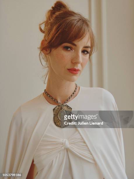 Actress Louise Bourgoin is photographed for Self Assignment, on June, 2018 in Cabourg, France. . .