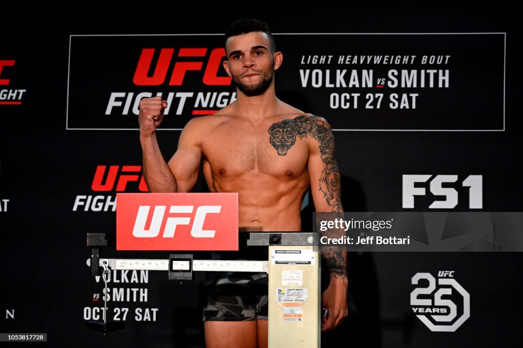 UFC Fight Night Weigh-in