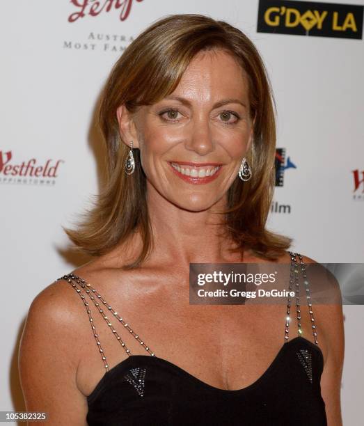 Kerry Armstrong during 2nd Annual Penfolds Gala Black Tie Dinner - Arrivals at Century Plaza Hotel in Century City, California, United States.