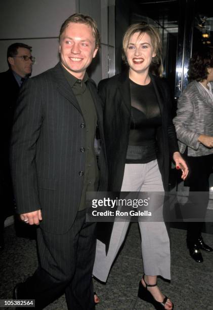 James Threapleton and Kate Winslet during Screening of "Hideous Kinky" at Walter Reade Theater in New York City, New York, United States.
