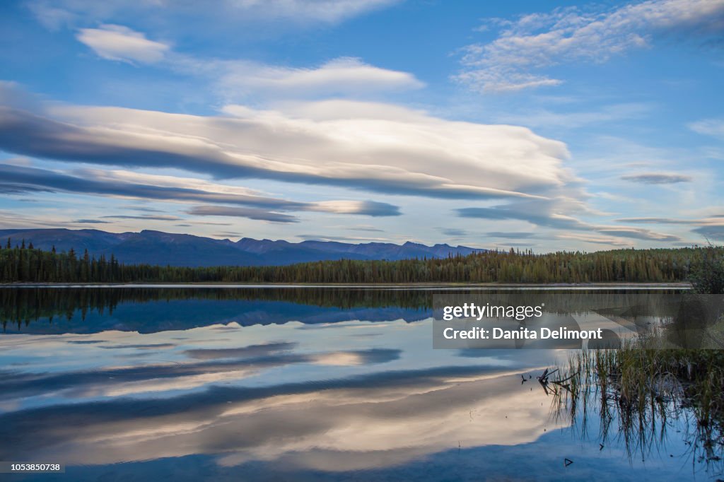 Boya Lake and Cassiar Mountains, Boya Lake Provincial Park, British Columbia, Canada