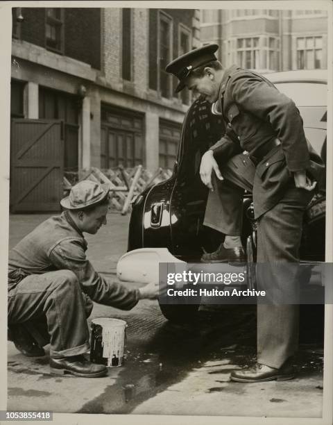 Another great contingent of American troops has been safely escorted across the Atlantic by British and American warships and some of these men are...