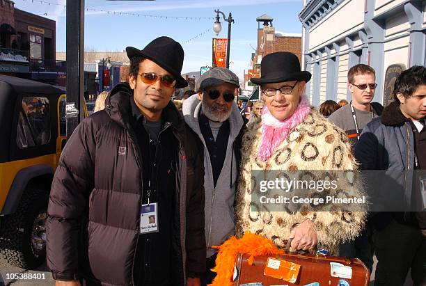 Mario Van Peebles, Melvin Van Peebles and John Peterson