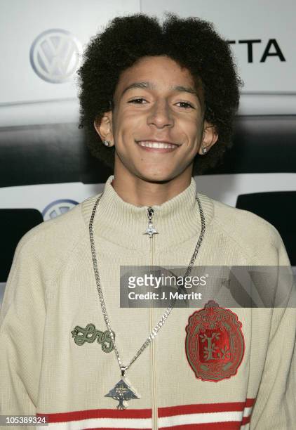 Khleo Thomas during The Premiere of the 2005 Volkswagen Jetta - Arrivals at The Lot in Hollywood, California, United States.