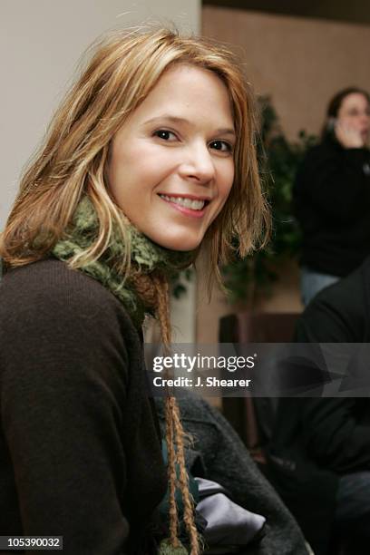Sabrina Lloyd during 2005 Sundance Film Festival - HP Portrait Studio Presented by WireImage at HP Portrait Studio in Park City, Utah, United States.