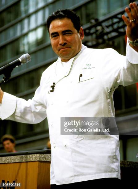 Emeril Lagasse during 22nd Annual NYIBC Liberty Fair at Barnes & Nobles in New York City, New York, United States.