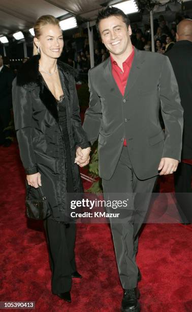 Matt LeBlanc and wife Melissa McKnight during 31st Annual People's Choice Awards - Red Carpet at Pasadena Civic Auditorium in Pasadena, California,...