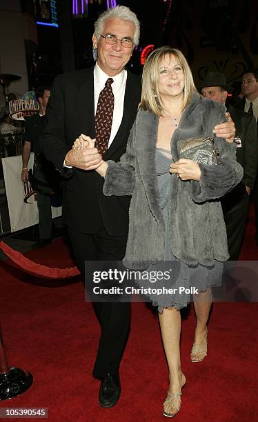 James Brolin and Barbra Streisand during "Meet the Fockers" Los Angeles Premiere at Universal Amphitheatre in Universal City, California, United...