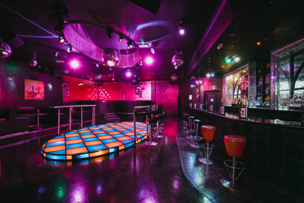 empty nightclub dance floor