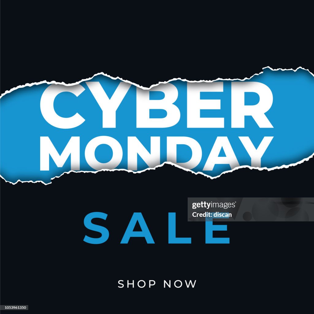 Cyber Monday design for advertising, banners, leaflets and flyers.