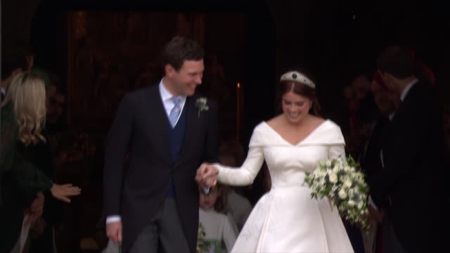 GBR: The Wedding of HRH Princess Eugenie of York and Mr. Jack Brooksbank