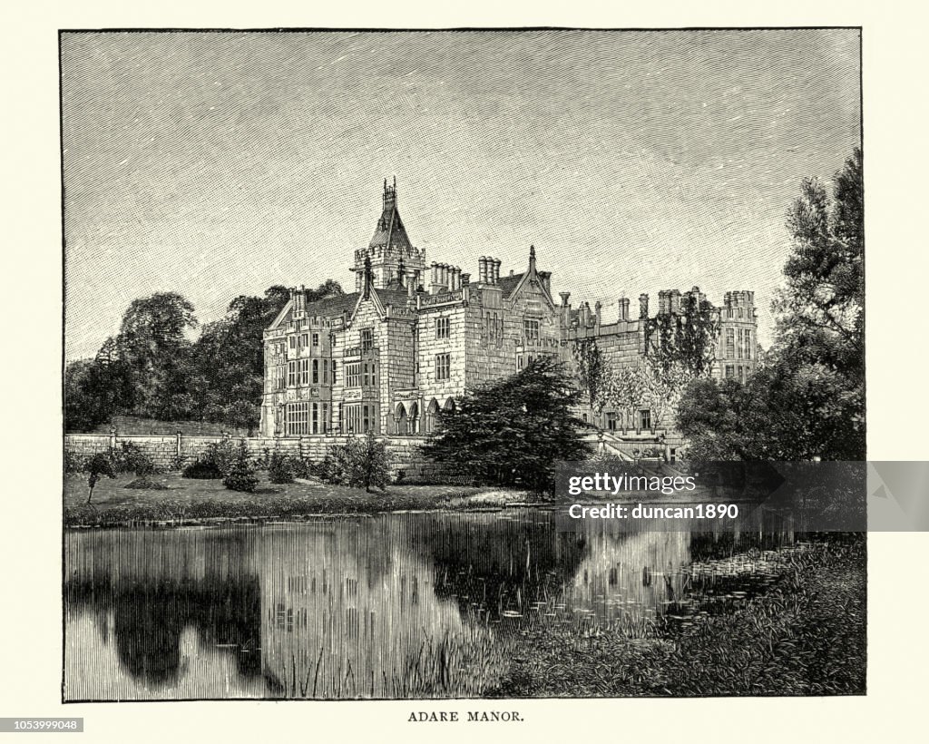 Adare Manor, County Limerick, Ireland, 19th Century