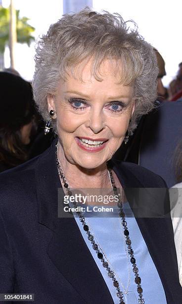 June Lockhart during "Mamma Mia!" Los Angeles Premiere - Red Carpet at Pantages Theatre in Hollywood, California, United States.
