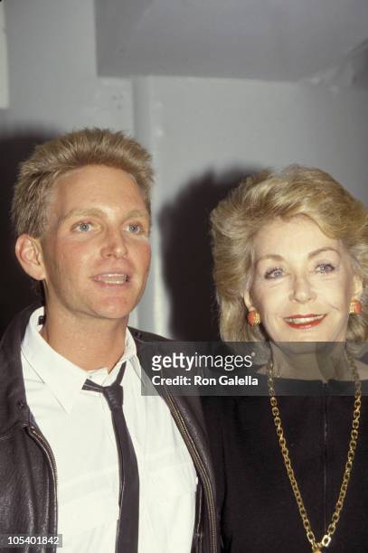 Eric Douglas and Anne Douglas during Face International - 10 Most Exciting Faces of 1987 at Hollywood Palladium in Hollywood, California, United...