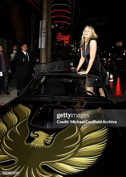 Daryl Hannah during "Kill Bill Vol. 2" World Premiere - Red Carpet at Arclight Cinerama Dome in Hollywood, California, United States.