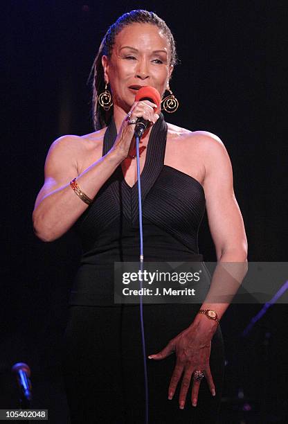 Freda Payne during Carl Anderson Benefit Concert at Agape International Spiritual Center in Culver City, California, United States.