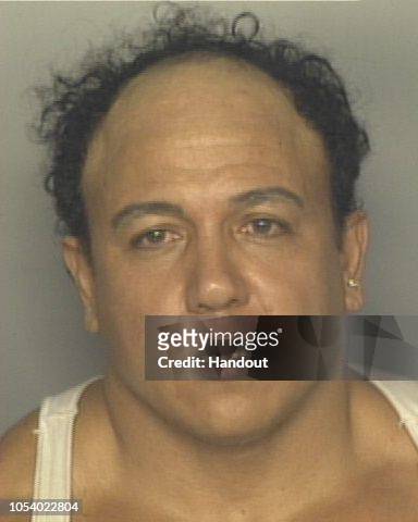 In this handout provided by the Broward County Sheriff's Office, Cesar Sayoc poses for an 2002 mugshot photo, in Miami, Florida. Mr. Sayoc was...