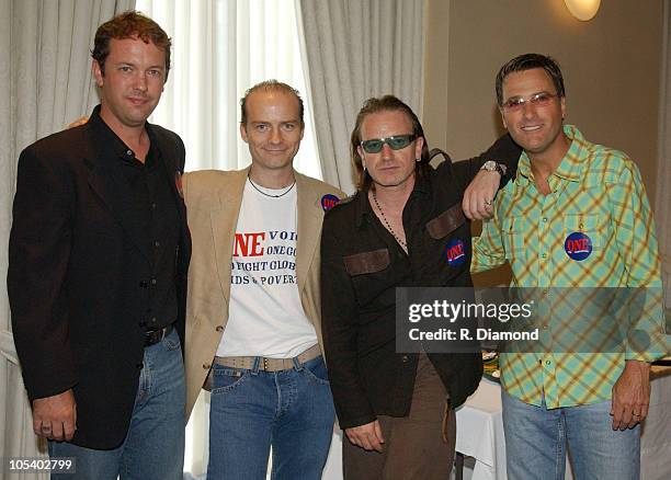 Compassion, Jamie Drummond: Executive Director DATA, Bono and Michael W. Smith