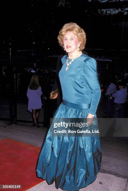 Estee Lauder during Hair Rehearsal Party at Atchita Restaurant in New York City, New York, United States.