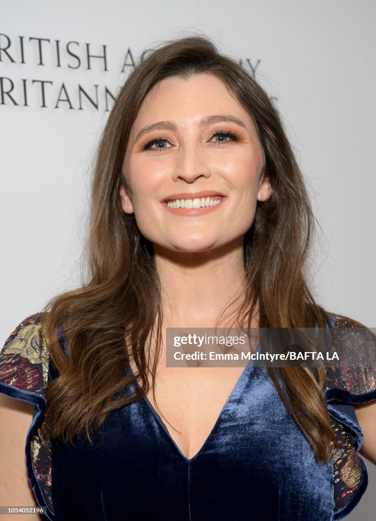 Taylor Treadwell attends the 2018 British Academy Britannia Awards