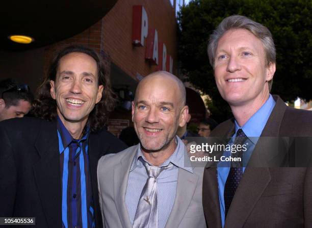 Sandy Stern, producer, Danny Rosett, United Artists and Chris McGurk, chief operating officer for MGM