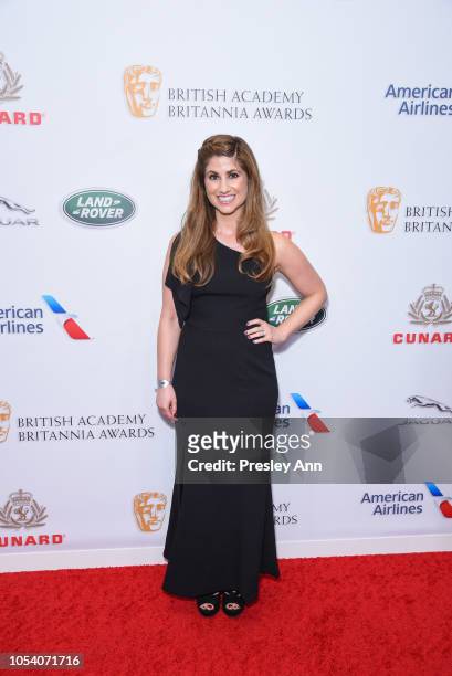 DeNah Angel attends the 2018 British Academy Britannia Awards presented by Jaguar Land Rover and American Airlines at The Beverly Hilton Hotel on...