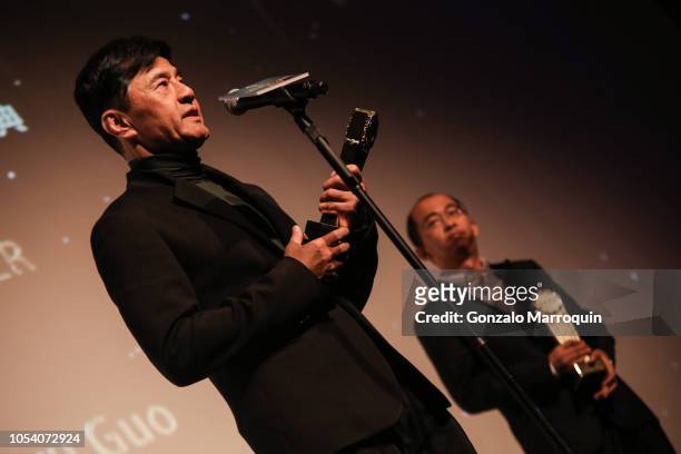 Rongguang Yu during the Asian-American TV & Film Festival - Golden Oak Awards Ceremony at Peter Jay Sharp Theatre at Symphony Space on October 26,...
