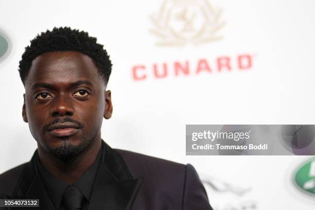 Daniel Kaluuya attends the 2018 British Academy Britannia Awards presented by Jaguar Land Rover and American Airlines at The Beverly Hilton Hotel on...