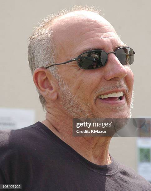 Larry Carlton during Crossroads Guitar Festival - Day Three - Backstage at Cotton Bowl Stadium in Dallas, Texas, United States.