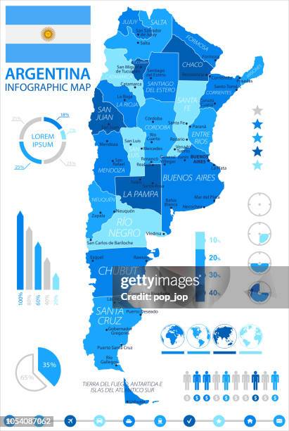 05 - argentina - blue spot infographic 10 - la plata argentina stock illustrations