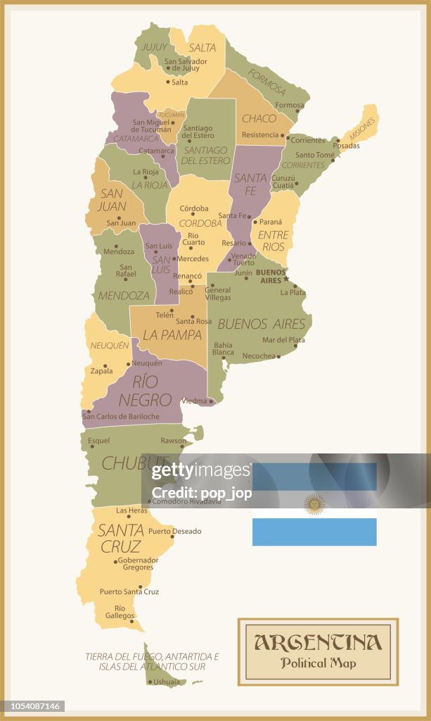 21 - Argentinien - Vintage isoliert 10
