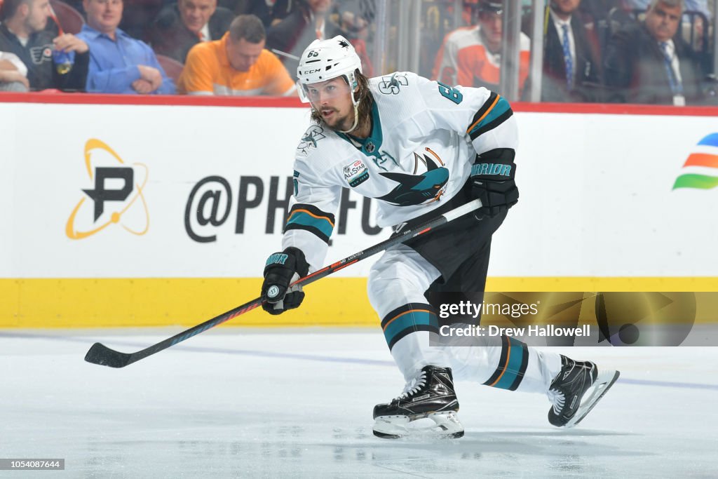 San Jose Sharks v Philadelphia Flyers