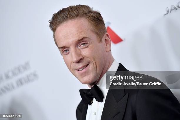 Damian Lewis attends the 2018 British Academy Britannia Awards presented by Jaguar Land Rover and American Airlines at The Beverly Hilton Hotel on...
